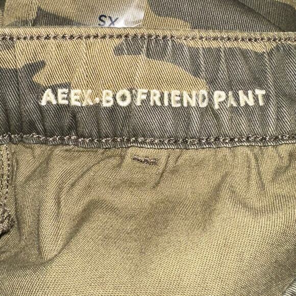 NWT American Eagle AE Low Rise Ex Boyfriend Camo Pant Size XS - Picture 4 of 16